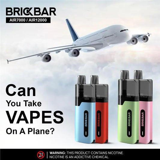 Can you take vapes on a plane