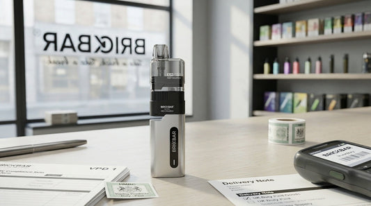 UK vaping products with duty stamp under the new Vaping Products Duty rules